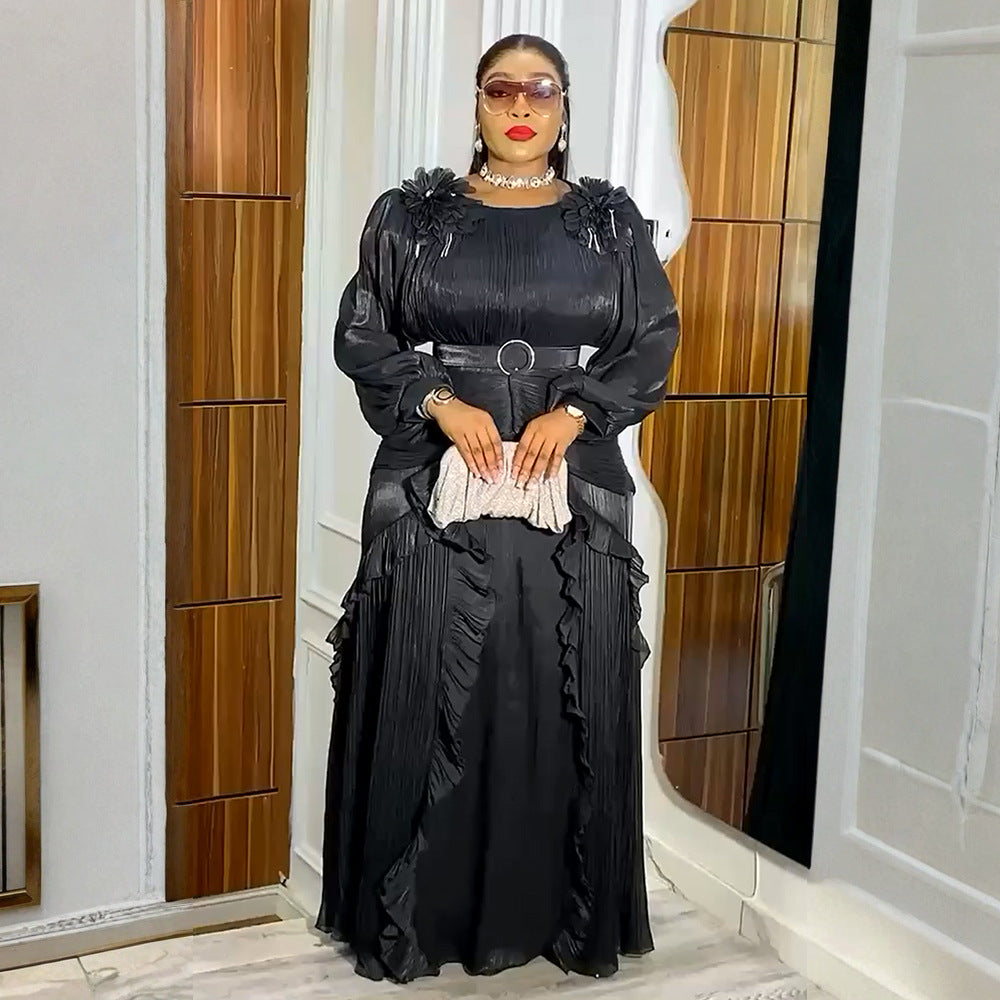 025 New Africa Clothing Plus Size Turkey Wedding Party Long Dress