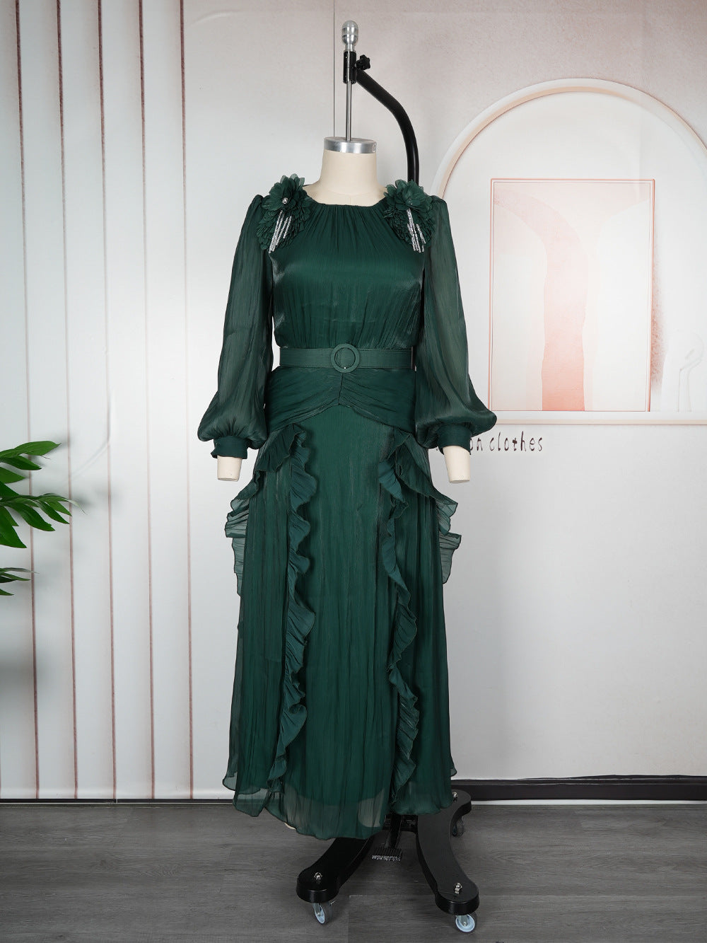 025 New Africa Clothing Plus Size Turkey Wedding Party Long Dress