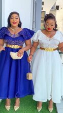 Women 2025 New Fashion Plus Size Sequin Evening Party Long Dress