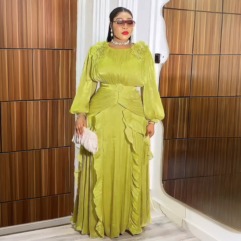 025 New Africa Clothing Plus Size Turkey Wedding Party Long Dress