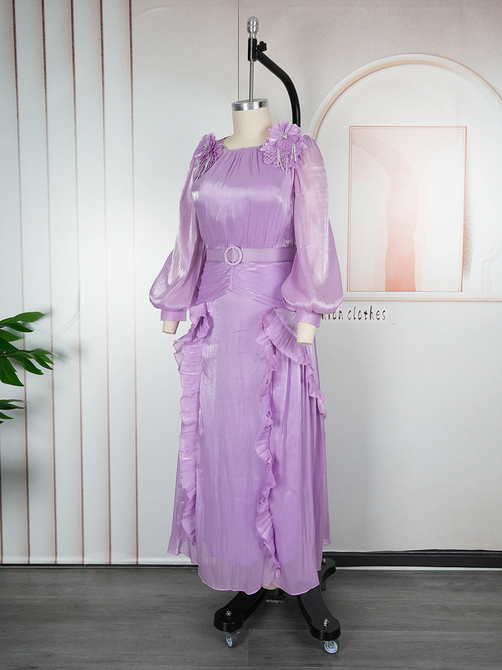 025 New Africa Clothing Plus Size Turkey Wedding Party Long Dress