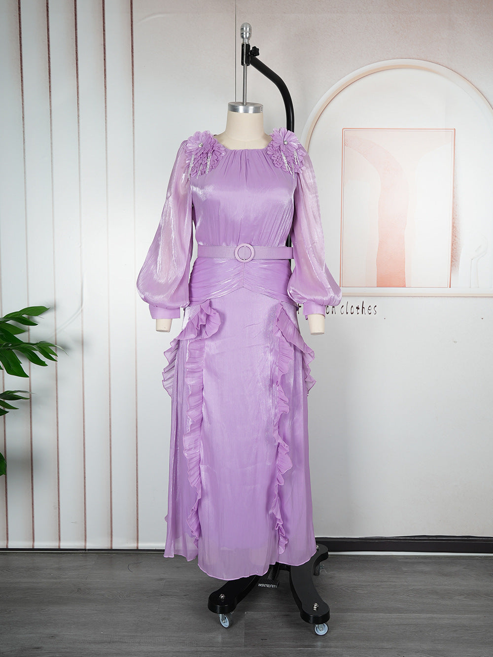 025 New Africa Clothing Plus Size Turkey Wedding Party Long Dress